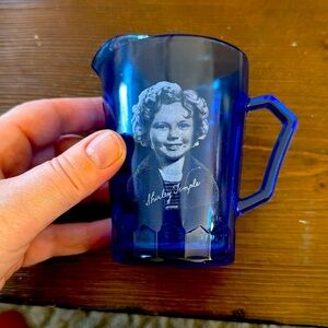 Vintage Shirley Temple Pitcher